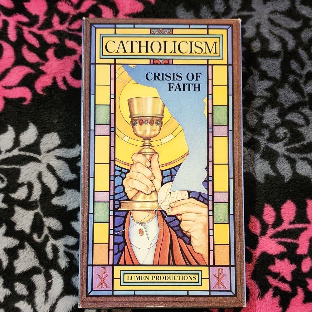 Lumen Productions Catholicism: Crisis of Faith VHS 1991 NTSC